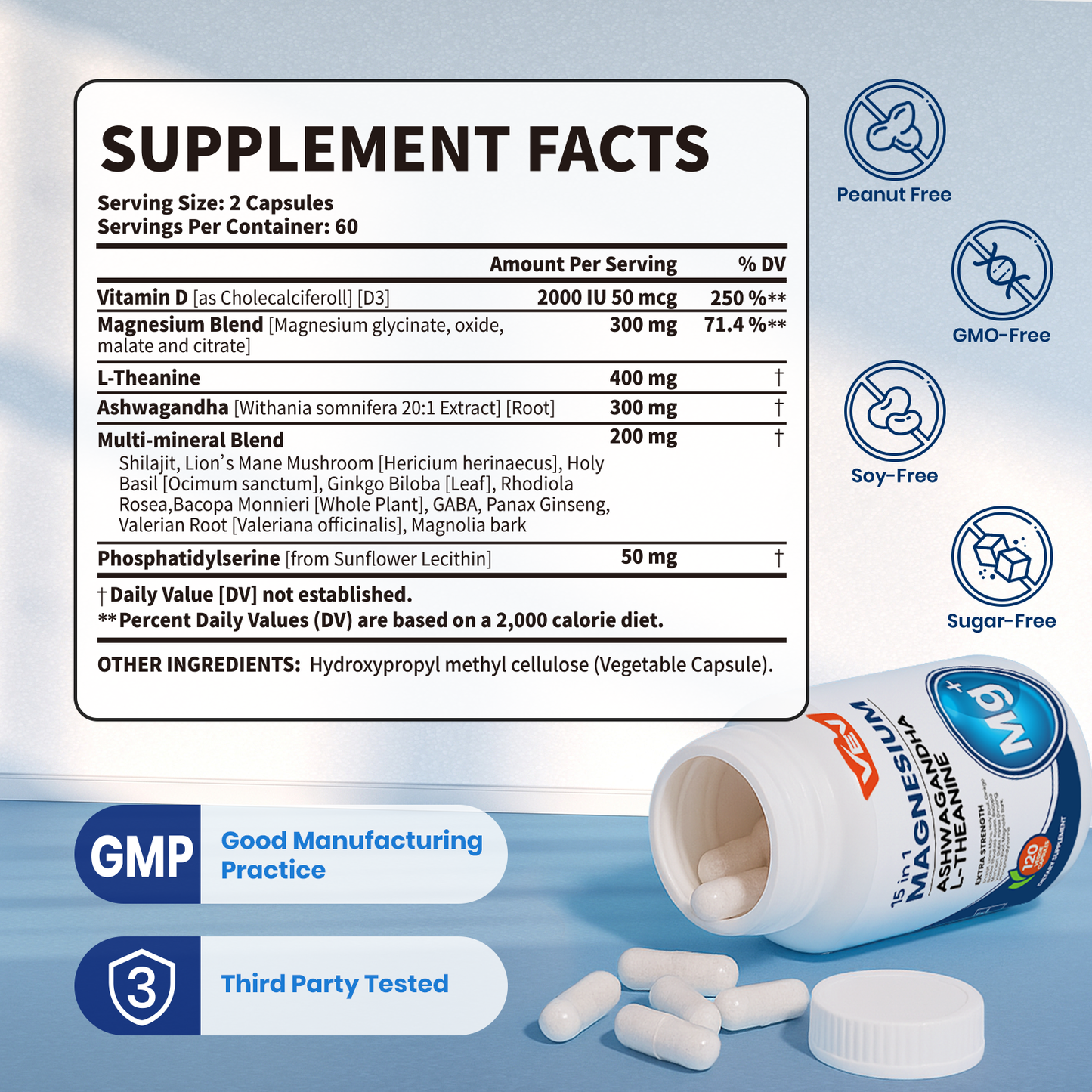 VEV Magnesium Complex Capsules