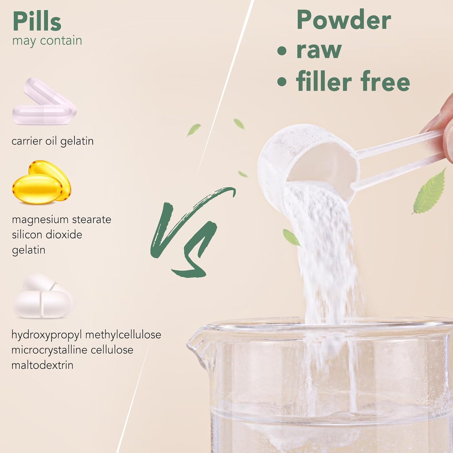 VEV Multi Collagen Peptides Powder - 32Oz