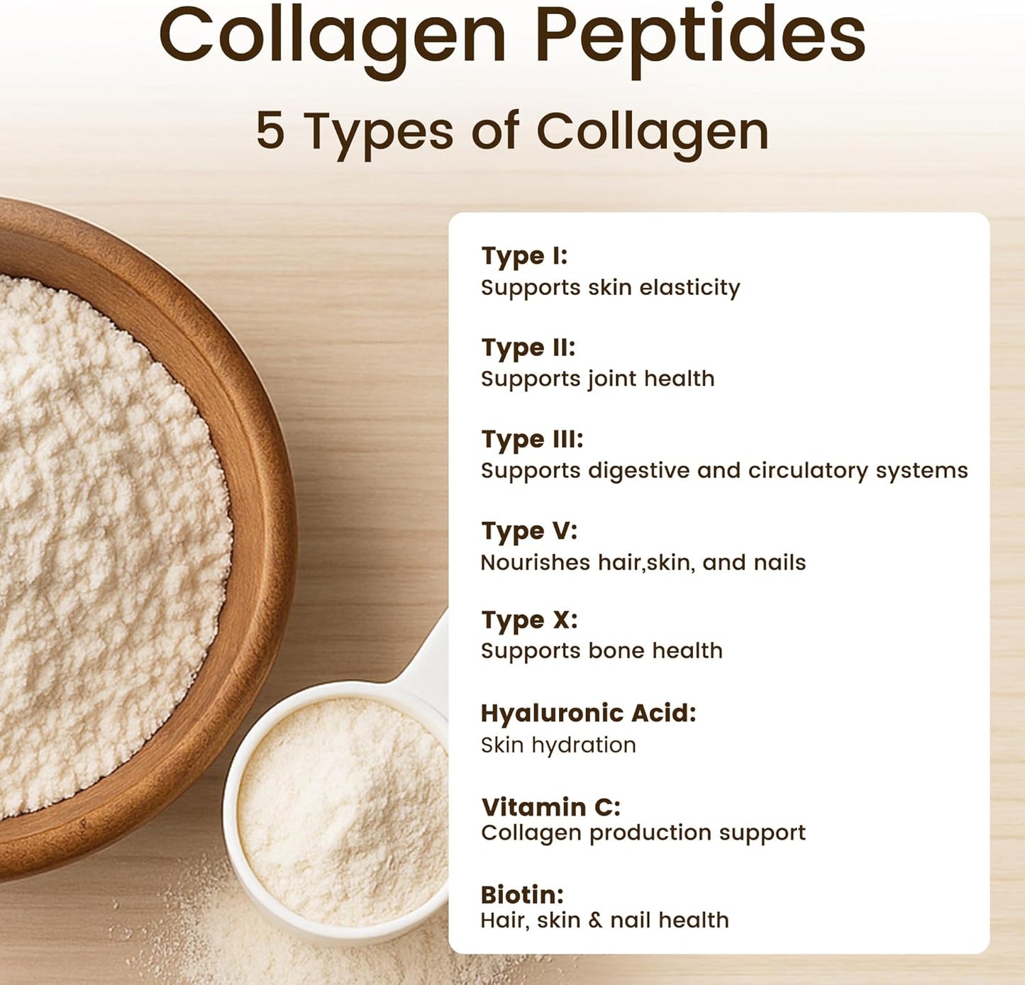VEV Multi Collagen Peptides Powder - 32Oz