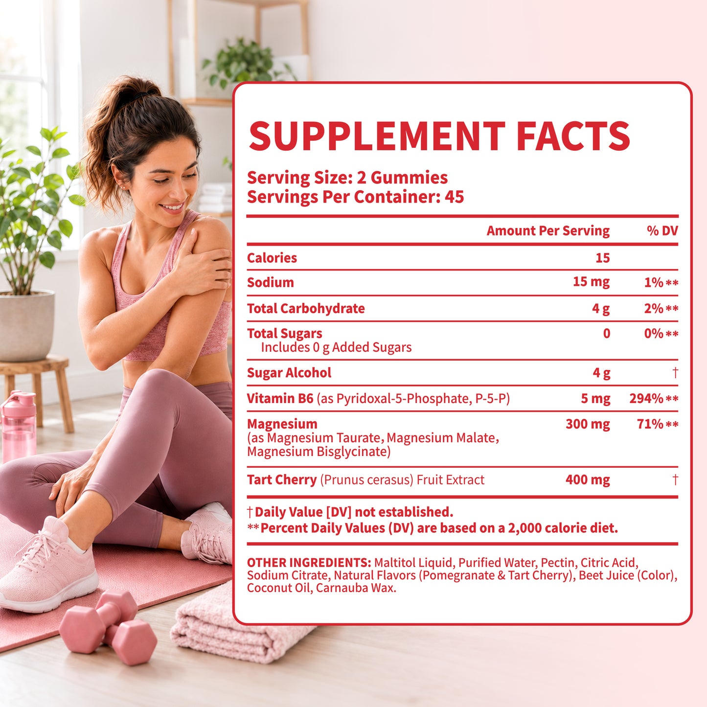 VEV UPMAGO Post-Activity Magnesium Gummies