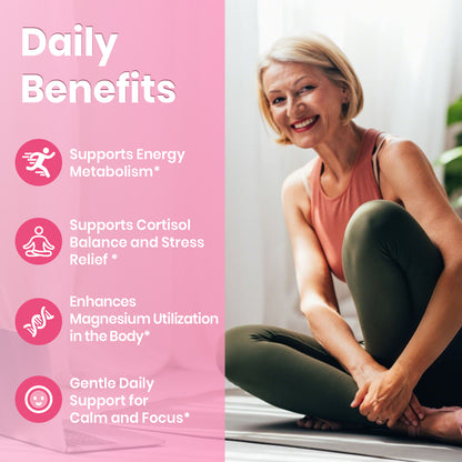 VEV DeepCalm Magnesium Complex for Women – Magnesium & Stress Relief Support