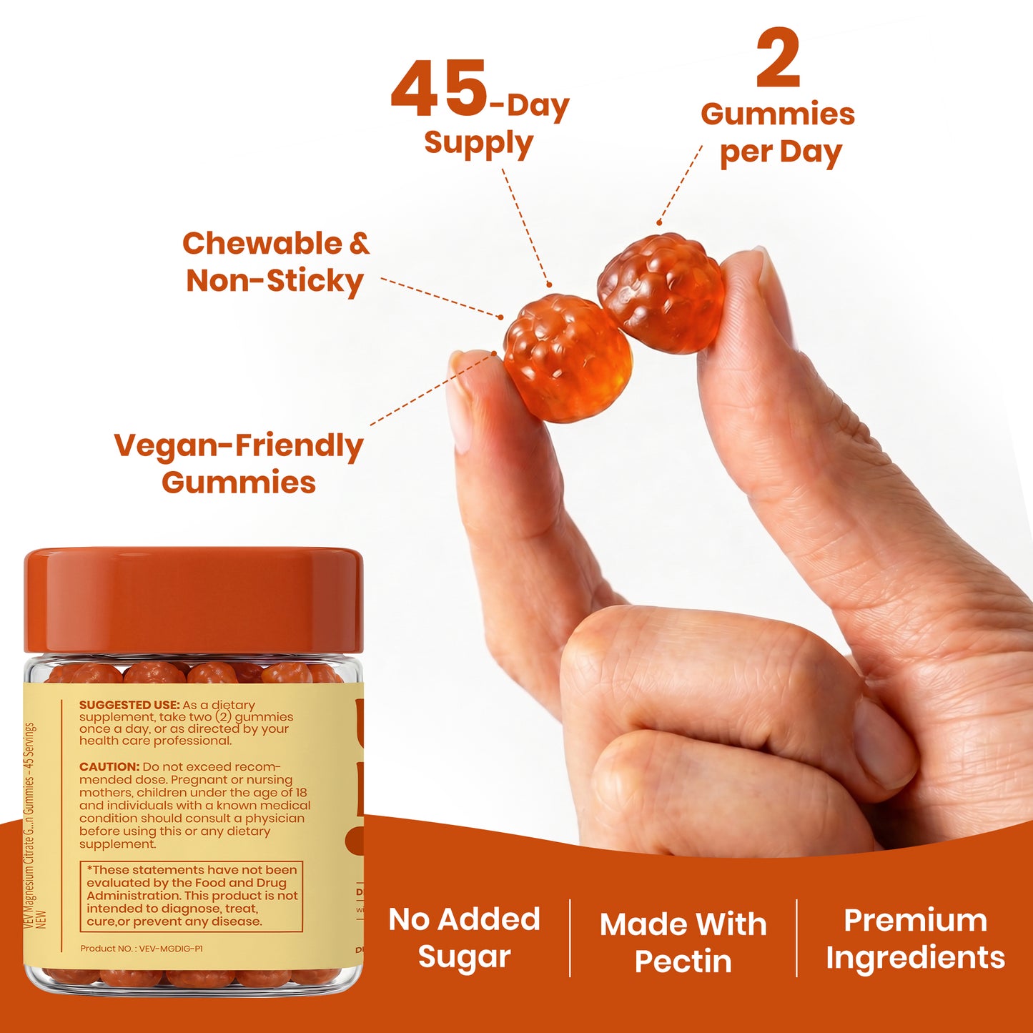 VEV UPMAGO Magnesium Citrate Gummies