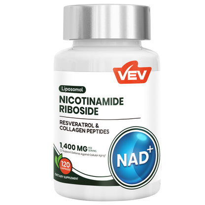 VEV 120 Capsules NAD+ Supplement -Liposomal