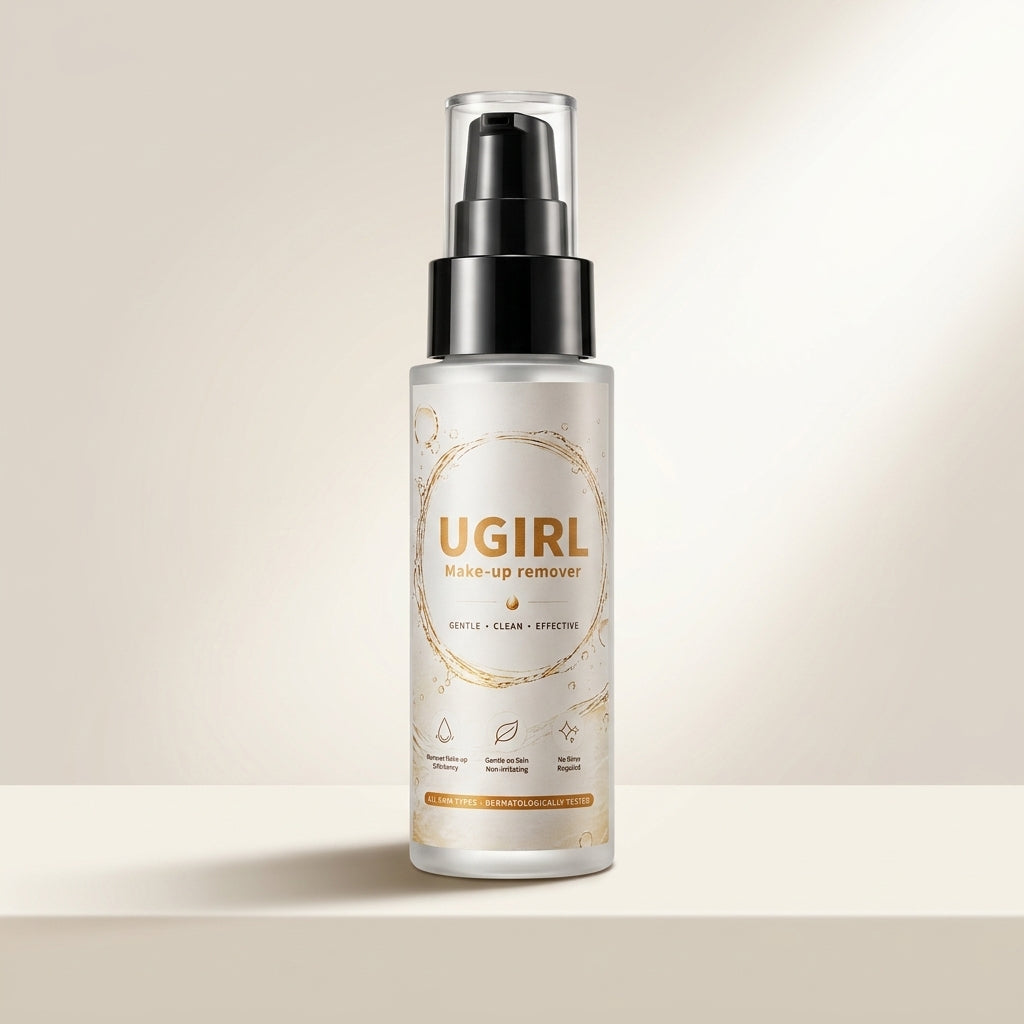 UGIRL Makeup Remover for Gentle Cleansing and Effective Daily Makeup Removal