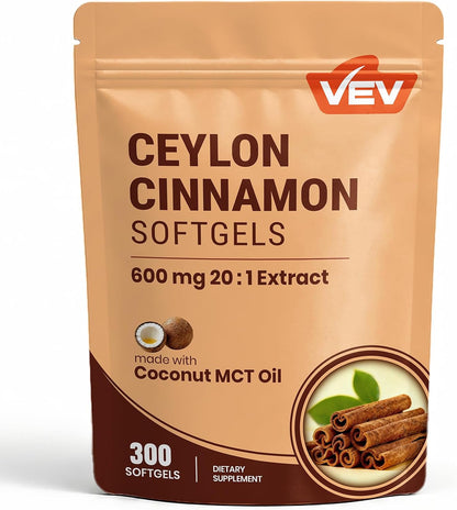 Ceylon Cinnamon with MCT Oil & Ginger, 20:1 Extract