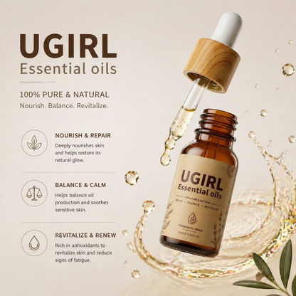 UGIRL Essential Oils for Nourish, Balance, and Revitalize Care