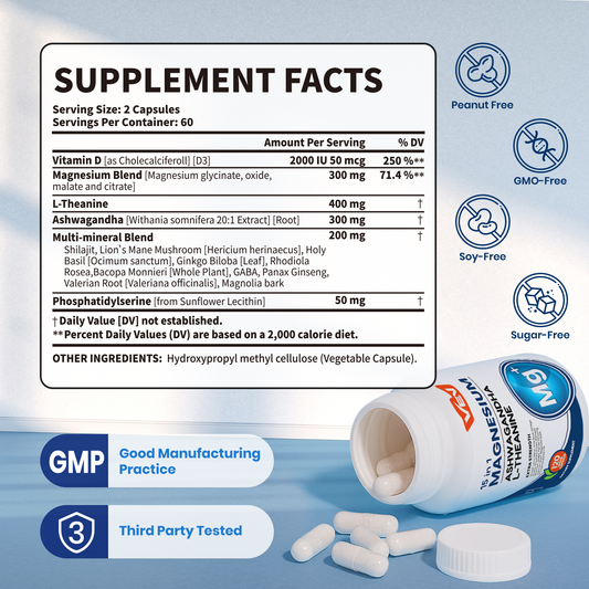 VEV Magnesium Complex Capsules