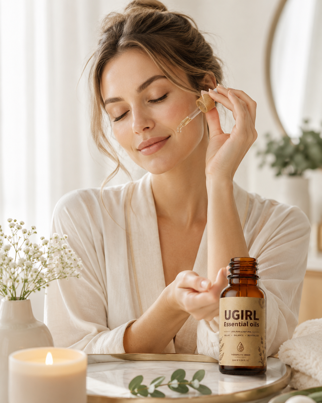 UGIRL Essential Oils for Nourish, Balance, and Revitalize Care