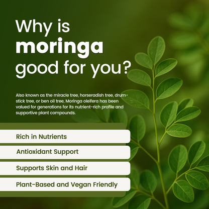 VEV Moringa Powder Capsules