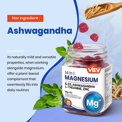 VEV Magnesium Complex Gummies