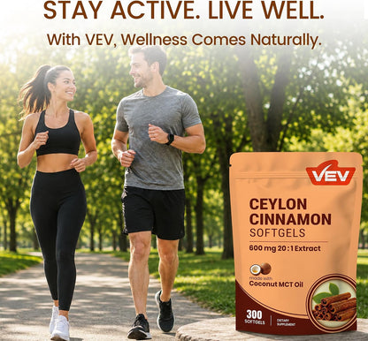 Ceylon Cinnamon with MCT Oil & Ginger, 20:1 Extract