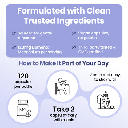 VEV DeepCalm Magnesium Citrate – Gentle Digestive & Muscle Support