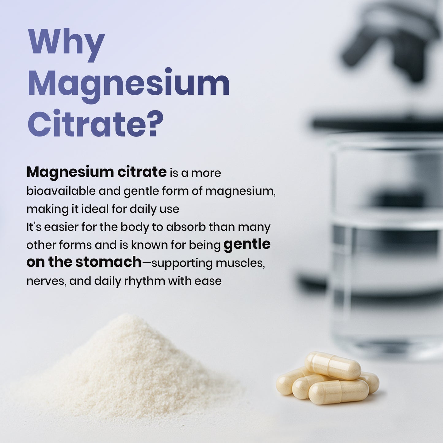 VEV DeepCalm Magnesium Citrate – Gentle Digestive & Muscle Support