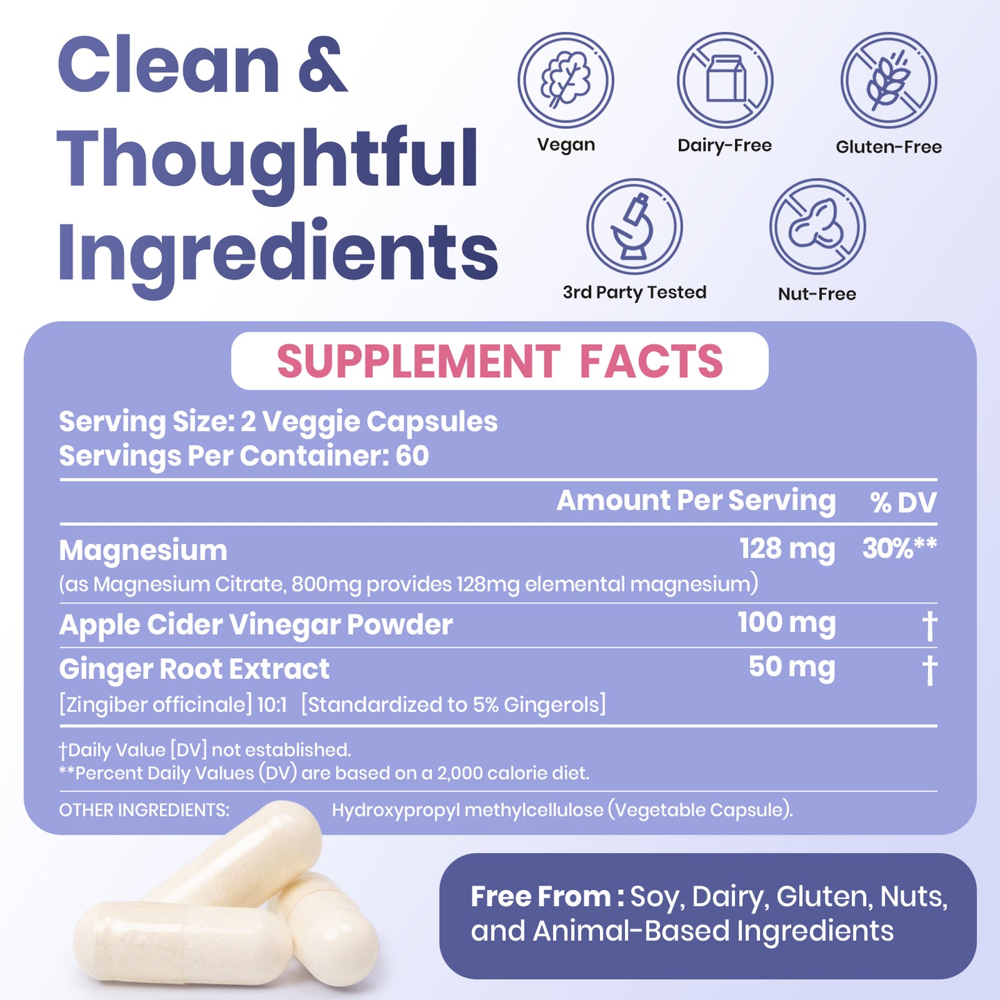 VEV DeepCalm Magnesium Citrate – Gentle Digestive & Muscle Support