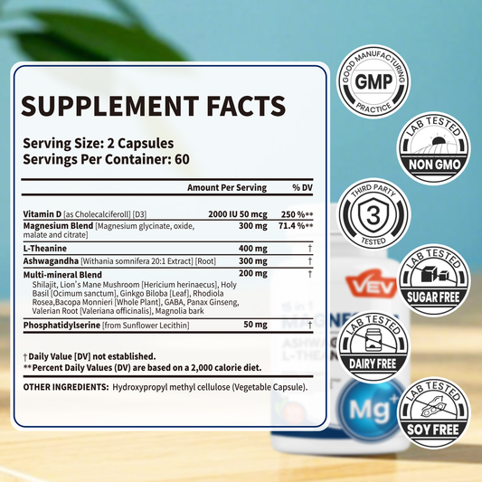 VEV Magnesium Complex Capsules